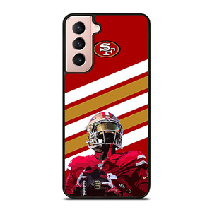 SAN FRANCISCO 49ERS STRIPE LOGO Samsung Galaxy S21 Case Cover SAN FRANCISCO 49ERS STRIPE LOGO Samsung Galaxy S21 Case Cover