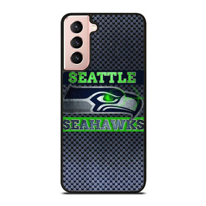 SEATTLE SEAHAWKS FOOTBALL METAL LOGO Samsung Galaxy S21 Case Cover