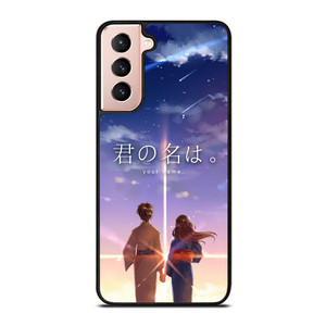 TAKI AND MITSUHA YOUR NAME KIMI NO NAWA Samsung Galaxy S21 Case Cover TAKI AND MITSUHA YOUR NAME KIMI NO NAWA Samsung Galaxy S21 Case Cover
