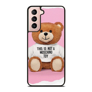 THIS IS NOT MOSCHINO TOY BEAR Samsung Galaxy S21 Case Cover THIS IS NOT MOSCHINO TOY BEAR Samsung Galaxy S21 Case Cover