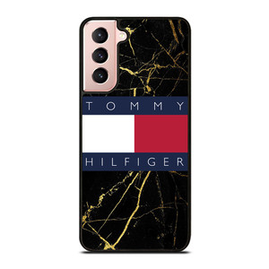 TOMMY HILFIGER BLACK GOLD MARBLE Samsung Galaxy S21 Case Cover TOMMY HILFIGER BLACK GOLD MARBLE Samsung Galaxy S21 Case Cover