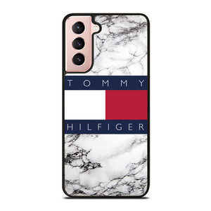 TOMMY HILFIGER WHITE MARBLE Samsung Galaxy S21 Case Cover TOMMY HILFIGER WHITE MARBLE Samsung Galaxy S21 Case Cover