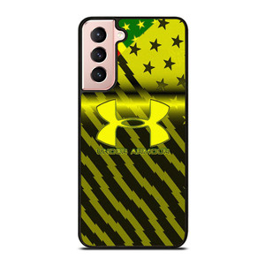 UNDER ARMOUR AMERICAN FLAG YELLOW Samsung Galaxy S21 Case Cover UNDER ARMOUR AMERICAN FLAG YELLOW Samsung Galaxy S21 Case Cover