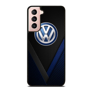 VW VOLKSWAGEN BLUE CARBON EMBLEM Samsung Galaxy S21 Case Cover VW VOLKSWAGEN BLUE CARBON EMBLEM Samsung Galaxy S21 Case Cover
