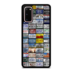 ALL STATES LICENSE PLATE COLLAGE Samsung Galaxy S20 Case Cover