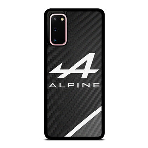 ALPINE AUTOMOBILES LOGO CARBON Samsung Galaxy S20 Case Cover ALPINE AUTOMOBILES LOGO CARBON Samsung Galaxy S20 Case Cover