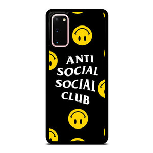 ANTI SOCIAL SOCIAL CLUB SMILEY FACE Samsung Galaxy S20 Case Cover
