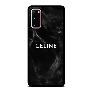 CELINE BLACK LOGO Samsung Galaxy S20 Case Cover