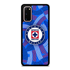 DEPORTIVO CRUZ AZUL MEXICO FOOTBALL ABSTRACT Samsung Galaxy S20 Case Cover