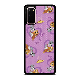 DISNEY LADY AND THE TRAMP PATTERN CARTOON Samsung Galaxy S20 Case Cover
