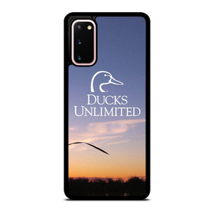 DUCKS UNLIMITED SUNSET LOGO Samsung Galaxy S20 Case Cover DUCKS UNLIMITED SUNSET LOGO Samsung Galaxy S20 Case Cover