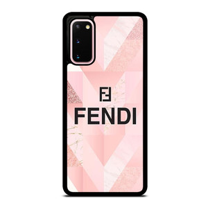 FENDI ROMA PINK TAPESTRY LOGO Samsung Galaxy S20 Case Cover FENDI ROMA PINK TAPESTRY LOGO Samsung Galaxy S20 Case Cover