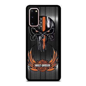 HARLEY DAVIDSON THE PUNISHER METAL Samsung Galaxy S20 Case Cover
