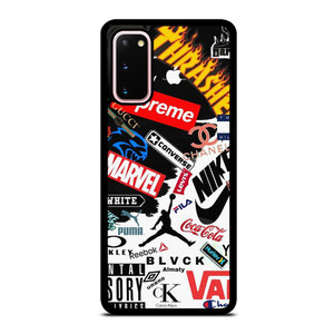 HYPE BEAST FASHION BRAND LOGO COLLAGE Samsung Galaxy S20 Case Cover