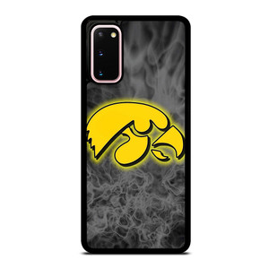IOWA HAWKEYES SMOKE EMBLEM Samsung Galaxy S20 Case Cover