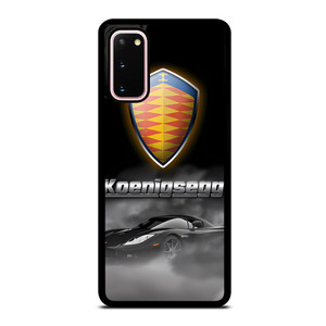 KOENIGSEGG SUPERCAR BLACK EMBLEM Samsung Galaxy S20 Case Cover