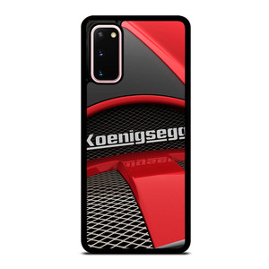 KOENIGSEGG SUPERCAR RED EMBLEM Samsung Galaxy S20 Case Cover