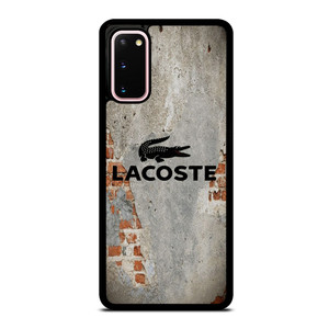 LACOSTE GRUNGE WALL LOGO Samsung Galaxy S20 Case Cover LACOSTE GRUNGE WALL LOGO Samsung Galaxy S20 Case Cover