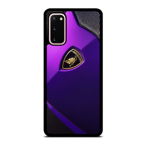 LAMBORGHINI PURPLE CARBON EMBLEM Samsung Galaxy S20 Case Cover