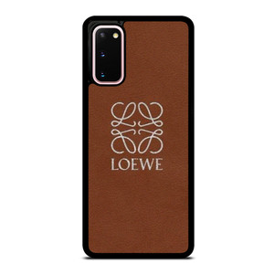 LOEWE LEATHER BROWN Samsung Galaxy S20 Case Cover