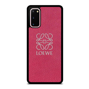 LOEWE LEATHER PINK Samsung Galaxy S20 Case Cover
