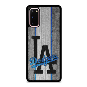 LOS ANGELES DODGERS BASEBALL WOOD LOGO Samsung Galaxy S20 Case Cover