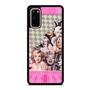MARILYN MONROE PINK COLLAGE Samsung Galaxy S20 Case Cover