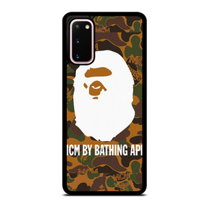 MCM BAPE BATHING APE CAMO Samsung Galaxy S20 Case Cover