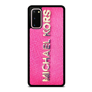 MICHAEL KORS PINK LEATHER Samsung Galaxy S20 Case Cover