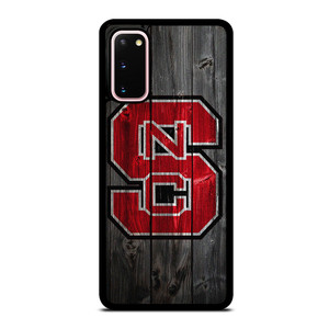 NC STATE WOLFPACK FOOTBALL WOOD LOGO Samsung Galaxy S20 Case Cover
