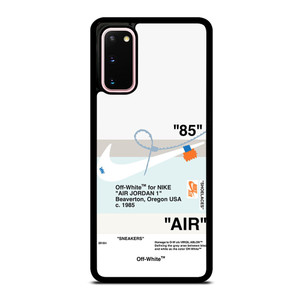 NIKE AIR JORDAN OFF WHITE Samsung Galaxy S20 Case Cover NIKE AIR JORDAN OFF WHITE Samsung Galaxy S20 Case Cover