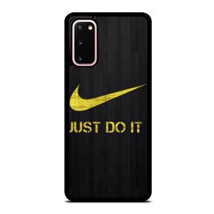 NIKE JUST DO IT WOOD LOGO YELLOW Samsung Galaxy S20 Case Cover NIKE JUST DO IT WOOD LOGO YELLOW Samsung Galaxy S20 Case Cover