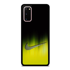 NIKE YELLOW BLACK LOGO Samsung Galaxy S20 Case Cover