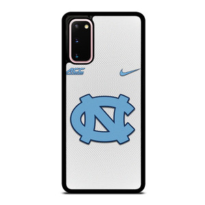 NORTH CAROLINA TAR HEELS WHITE CARBON Samsung Galaxy S20 Case Cover NORTH CAROLINA TAR HEELS WHITE CARBON Samsung Galaxy S20 Case Cover