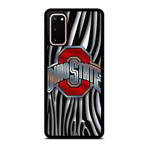 OHIO STATE FOOTBALL METAL ABSTRACT LOGO Samsung Galaxy S20 Case Cover OHIO STATE FOOTBALL METAL ABSTRACT LOGO Samsung Galaxy S20 Case Cover