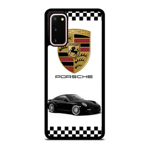 PORSCHE 911 CHECKERED EMBLEM Samsung Galaxy S20 Case Cover PORSCHE 911 CHECKERED EMBLEM Samsung Galaxy S20 Case Cover