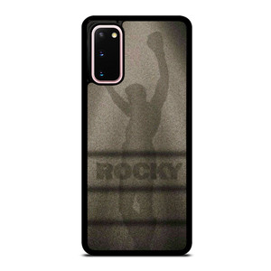 ROCKY BALBOA BOXING SILHOUETTE Samsung Galaxy S20 Case Cover ROCKY BALBOA BOXING SILHOUETTE Samsung Galaxy S20 Case Cover