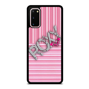 ROXY PINK STRIPE EMBLEM Samsung Galaxy S20 Case Cover