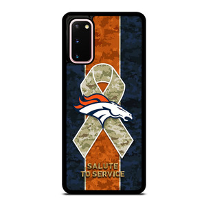 SALUTE TO SERVICE DENVER BRONCOS Samsung Galaxy S20 Case Cover SALUTE TO SERVICE DENVER BRONCOS Samsung Galaxy S20 Case Cover