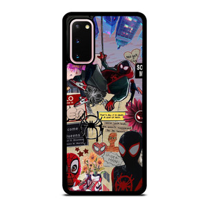 SPIDERMAN INTO THE SPIDER VERSE COLLAGE Samsung Galaxy S20 Case Cover SPIDERMAN INTO THE SPIDER VERSE COLLAGE Samsung Galaxy S20 Case Cover