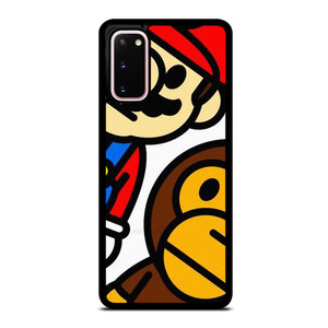 SUPER MARIO BROS BABY MILO BAPE Samsung Galaxy S20 Case Cover SUPER MARIO BROS BABY MILO BAPE Samsung Galaxy S20 Case Cover