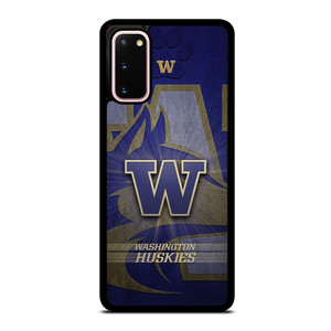 WASHINGTON HUSKIES LOGO METAL Samsung Galaxy S20 Case Cover WASHINGTON HUSKIES LOGO METAL Samsung Galaxy S20 Case Cover