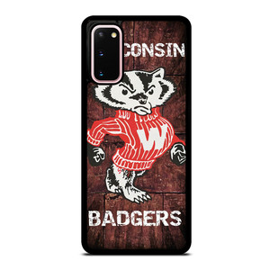 WISCONSIN BADGERS RUSTY SYMBOL Samsung Galaxy S20 Case Cover WISCONSIN BADGERS RUSTY SYMBOL Samsung Galaxy S20 Case Cover