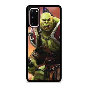 WORLD OF WARCRAFT ORC GAMES Samsung Galaxy S20 Case Cover WORLD OF WARCRAFT ORC GAMES Samsung Galaxy S20 Case Cover
