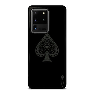 ACE OF SPADES ALL BLACK ICON Samsung Galaxy S20 Ultra Case Cover
