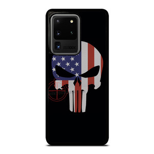 AMERICAN FLAG PUNISHER Samsung Galaxy S20 Ultra Case Cover AMERICAN FLAG PUNISHER Samsung Galaxy S20 Ultra Case Cover