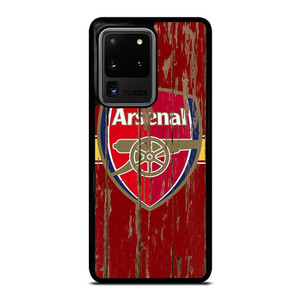 ARSENAL FC RETRO WOOD LOGO Samsung Galaxy S20 Ultra Case Cover