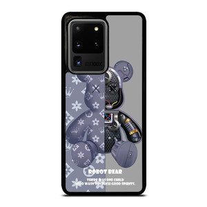 BEAR BRICK KAWS ROBOT GREY Samsung Galaxy S20 Ultra Case Cover