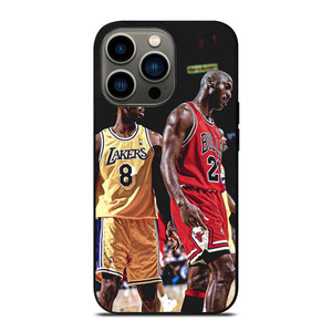 NBA LEGENDS KOBE BRYANT MICHAEL JORDAN iPhone 13 Pro Case Cover NBA LEGENDS KOBE BRYANT MICHAEL JORDAN iPhone 13 Pro Case Cover