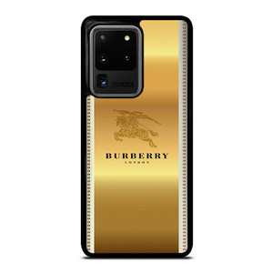 BURBERRY LONDON GOLD LOGO Samsung Galaxy S20 Ultra Case Cover BURBERRY LONDON GOLD LOGO Samsung Galaxy S20 Ultra Case Cover